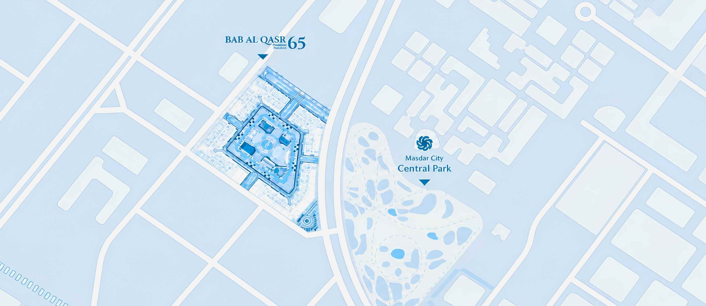 Bab Al Qasr Garden Residence 65 masterplan