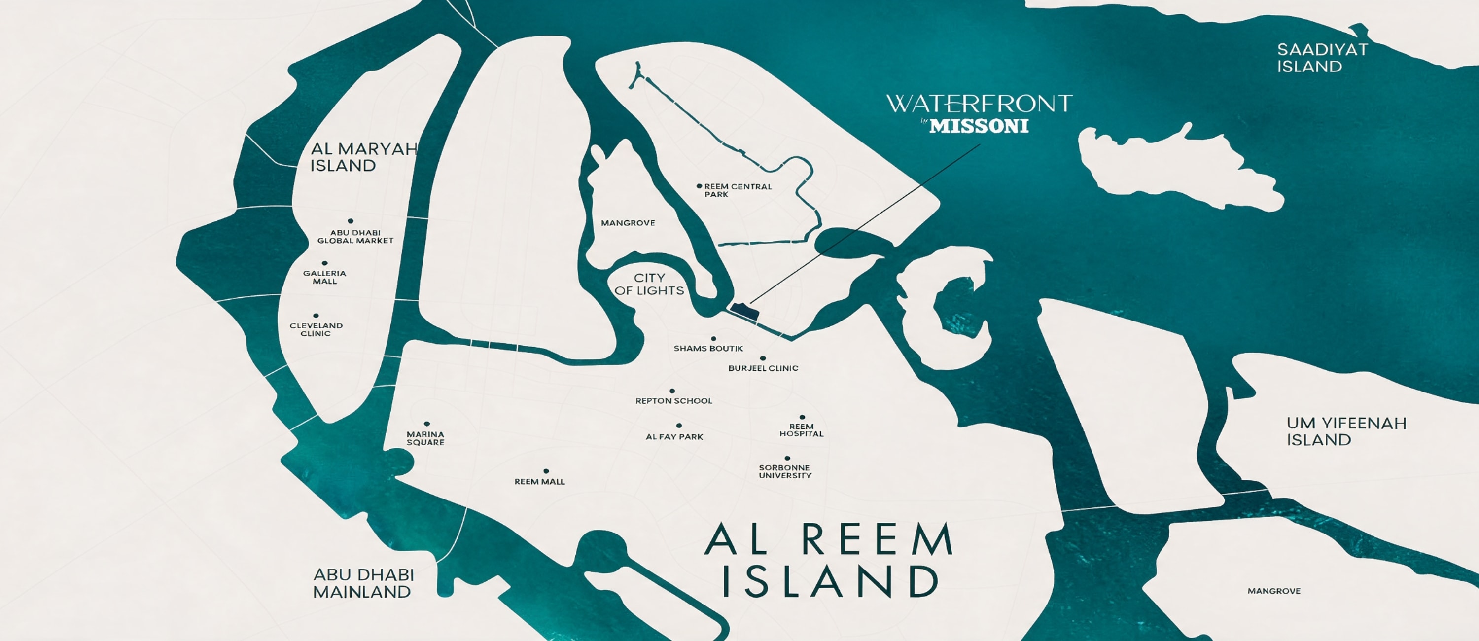 ووترفرونت من ميسوني masterplan