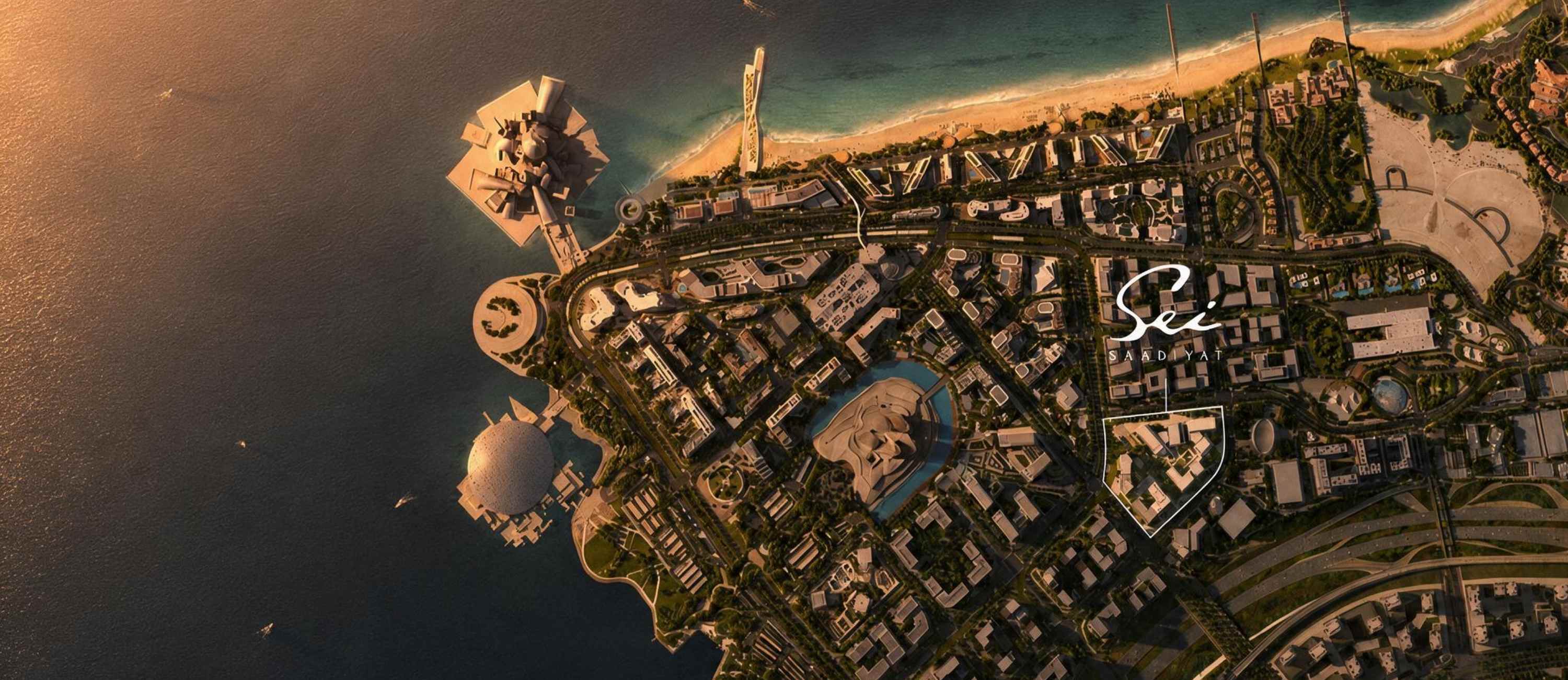 Sei Saadiyat masterplan