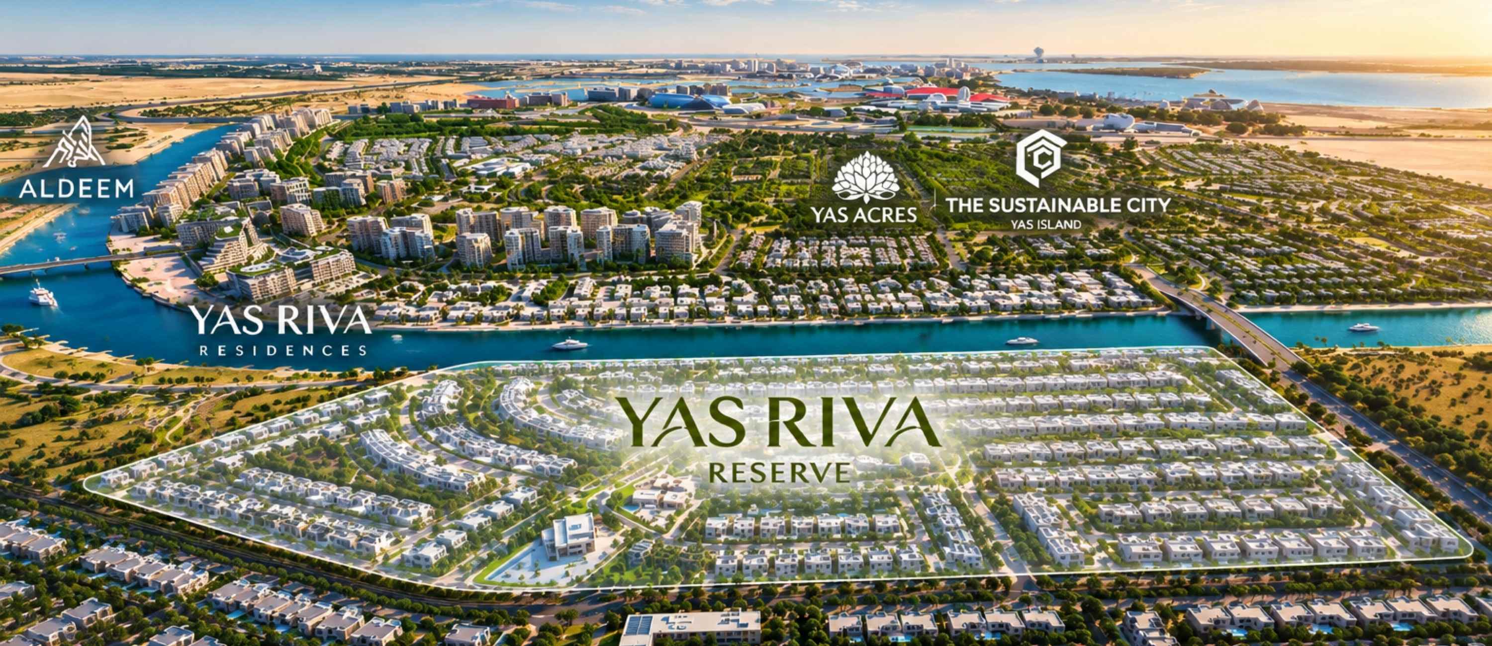 Yas Riva Reserve masterplan